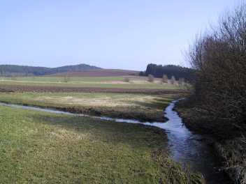 Stangenlohbach mündet in den Tröbesbach